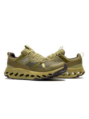 WOMEN'S ON CLOUDHORIZON ON CLOUD WATERPROOF TRAIL RUNNING SHOES SAFARI OLIVE 7